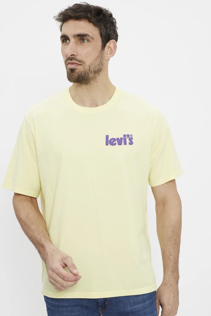 T shirt levis jaune on sale