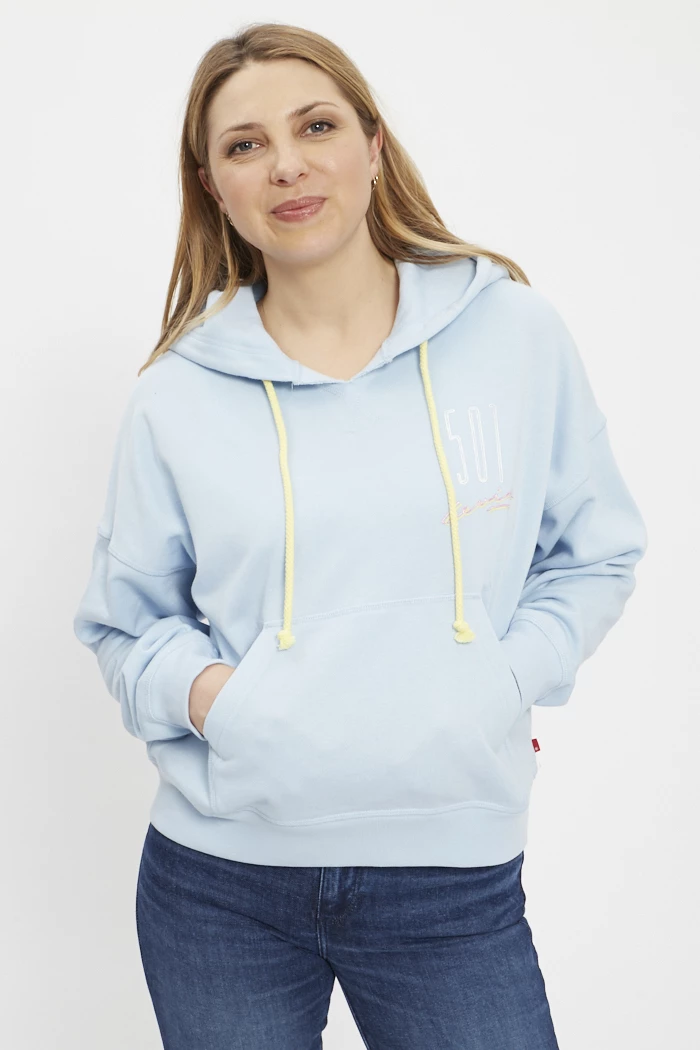 Sweat levis bleu ciel sale