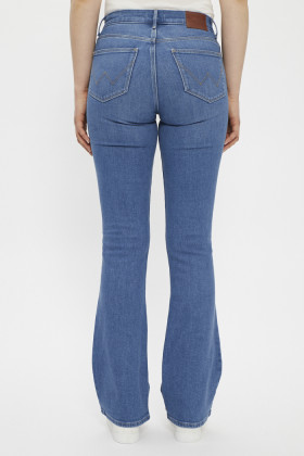 Jeans Bootcut Mid Shade coton et élasthanne