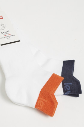 Lot de deux paires de chaussettes