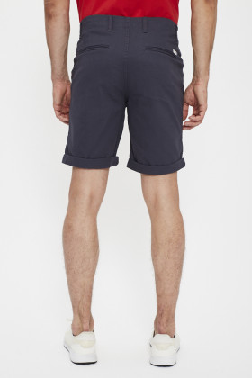 Short chino bleu marine