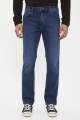 Jeans droit bleu