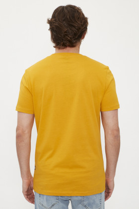 T-shirt 3d logo RAW jaune