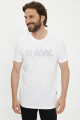 T-shirt 3D logo RAW blanc