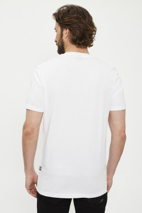 T-shirt 3D logo RAW blanc G-star en coton