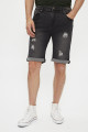 Short bony 3 noir délavé