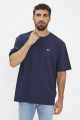 T-shirt bleu marine manches courtes Tommy Hilfiger