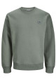 sweat vert ras du cou relaxed fit