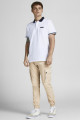 Pantalon cargo white pepper