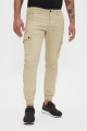 Pantalon cargo white pepper