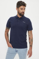 Polo Oluv bleu marine slim 100% coton