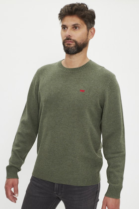 Pull vert olive original Housemark homme