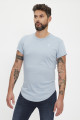 T-Shirt bleu Ductsoon relaxed