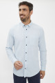 Chemise coupe confort bleu ciel