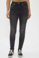 Jeans 721 taille haute skinny noir délavé