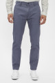 Pantalon chino bleu canvas coupe slim