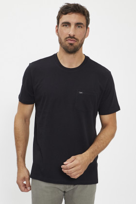 T-shirt Pocket Tee noir homme