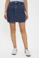 Short Mom bleu denim