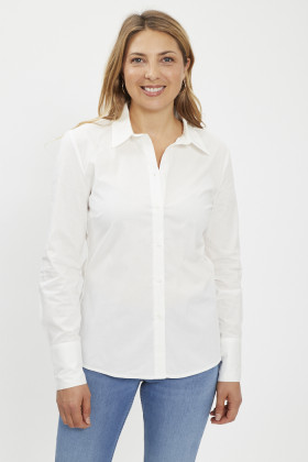 Chemise blanche ajustée