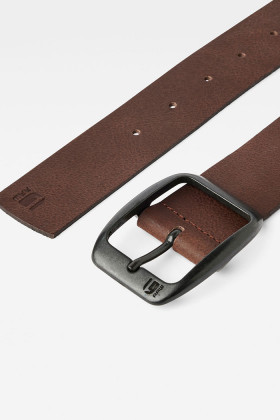 Ceinture en cuir marron modèle Ladd homme G-Star