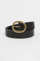 Ceinture High Low noire