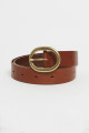 Ceinture High Low marron