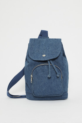 Sac à bandoulière bleu jean