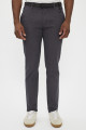 Pantalon chino structured straight anthracite