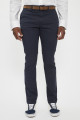 Pantalon chino slim bleu marine