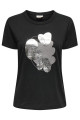 T-shirt Michigan Life silver noir