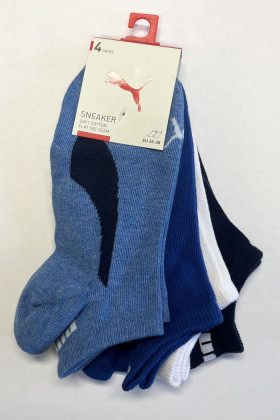 Lot de 4 paires de chaussettes femme Puma