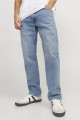 Jeans bleu denim coupe tapered