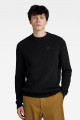 Pullover en maille sweater noir