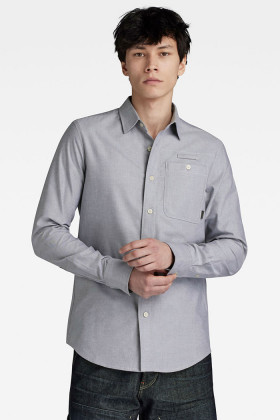 Chemise Bristum 2.0 slim grise homme