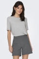 T-shirt Mila manches courtes gris