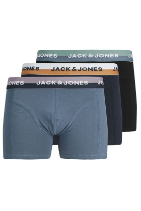 Lot de 3 shortys bleu, noir et bleu marine homme