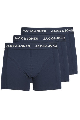 Lot de 3 shorties bleu marine homme