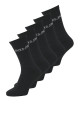 Lot de 5 paires de chaussettes noires