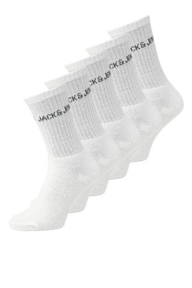 Lot de 5 paires de chaussettes blanches homme