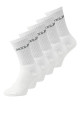 Lot de 5 paires de chaussettes blanches