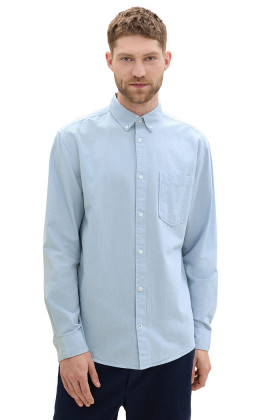 Chemise oxford bleu clair Chambray homme