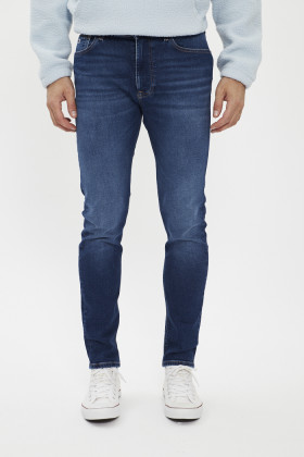 Jeans Simon skinny denim dark tommy  hilfiger fermeture zippée