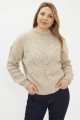 Pull en maille Rubine beige