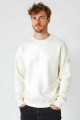 Sweatshirt ivoire 100% coton