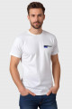 T-shirt Logo uni blanc