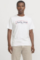 T-shirt col rond blanc