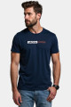 T-shirt logo Play2 bleu marine