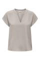 Top Pepper col V beige