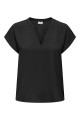 Top Pepper col V noir