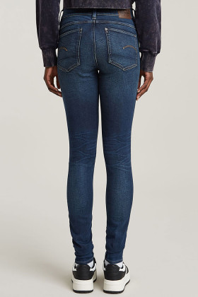 Jeans skinny lhana bleu foncé